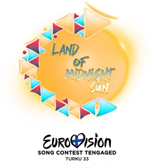 Landof Midnight Sun Eurovision Logo PNG image