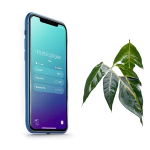 Landscape Phone Mockup PNG Gqa