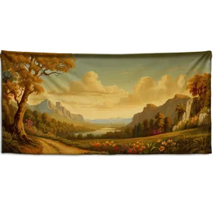 Landscape Tapestry PNG Kib