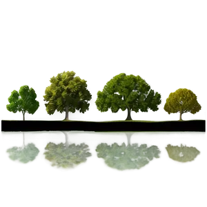 Landscape Tree Line PNG 88
