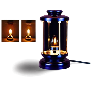 Lantern Table Lamp PNG Qin
