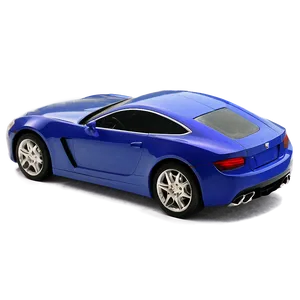 Lapis Blue Car Blueprint PNG 6