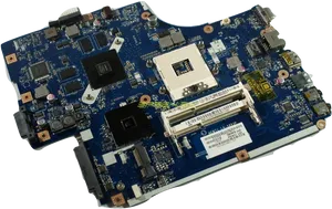 Laptop Motherboard Top View