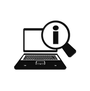 Laptop Search Concept