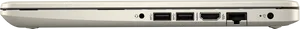 Laptop Side Ports View PNG image