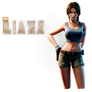 Lara Croft Fortnite Stealth Mode Png Nfo PNG image