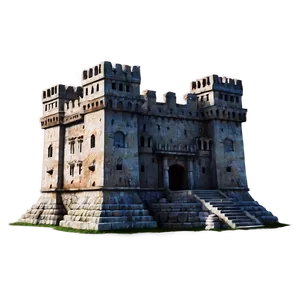 Large Ancient Castle Png 06252024 PNG image