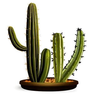 Large Cactus PNG Gsx63 PNG