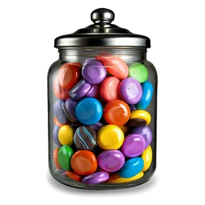 Large Candy Jar PNG Krw