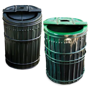 Large Capacity Garbage Can PNG Tlr