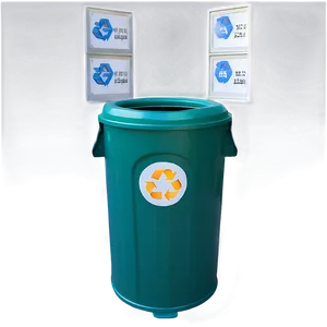 Large Capacity Recycling Bin PNG 06212024 PNG
