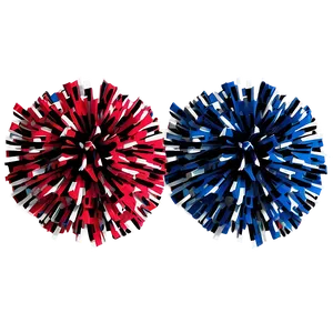 Large Cheer Pom Poms Png 06282024 PNG image