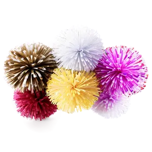 Large Cheer Pom Poms Png 30 PNG image