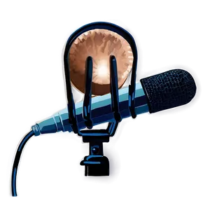 Large Diaphragm Podcast Mic PNG 65 PNG