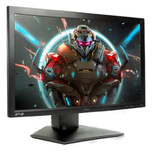 Large Gaming Monitor PNG Sdr