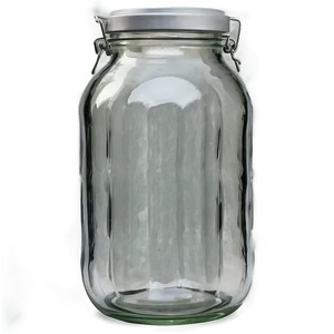 Large Glass Jar PNG 3