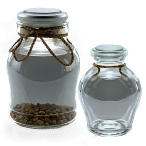 Large Glass Jar PNG Rsm61