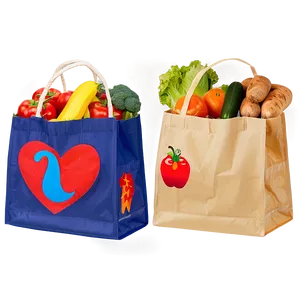 Large Grocery Bag Png 60 PNG image