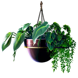 Large Hanging Plant Png Leb22 PNG image