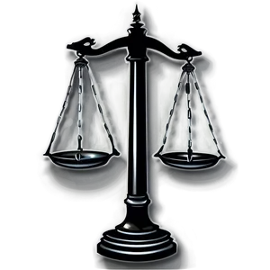 Large Justice Scale PNG Kfi52 PNG