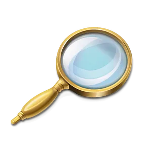 Large Magnifying Glass PNG 05042024