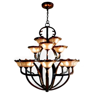 Large Modern Chandelier PNG 22