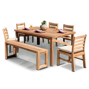 Large Outdoor Dining Table PNG Lul PNG