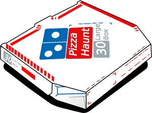 Large Pizza Box Graphic PNG image
