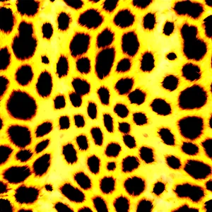 Large Print Cheetah Texture PNG Ruk