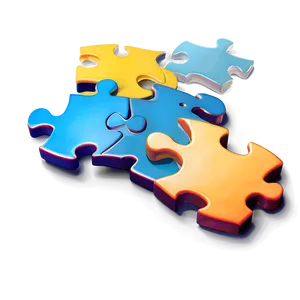 Large Puzzle Pieces PNG 06132024 PNG