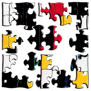 Large Puzzle Pieces PNG Xne