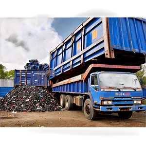Large Scale Metal Recycling PNG Xfu PNG
