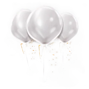 Large White Balloons PNG 06122024
