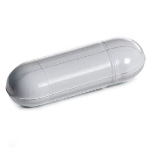 Large White Capsule Png 06282024 PNG image