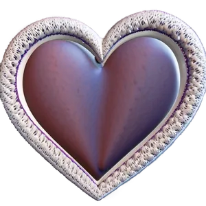 Large White Hearts Png 06252024 PNG image