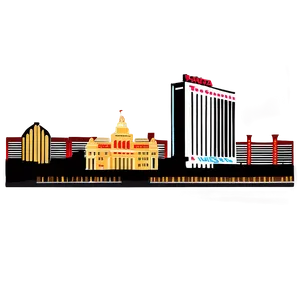 Las Vegas Cityscape PNG Nnh PNG