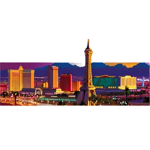 Las Vegas Cityscape PNG Xds PNG