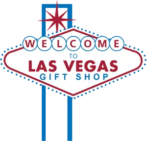 Las Vegas Gift Shop Sign PNG image