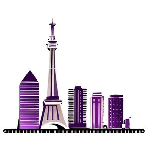 Las Vegas Skyline PNG 06252024