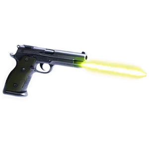 Laser-sighted Pistol PNG Ujn27