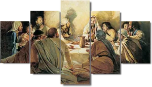Last Supper Panel Artwork PNG
