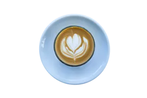 Latte Art Heart Design