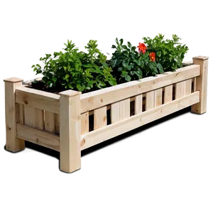Lattice Planter Box PNG 06282024