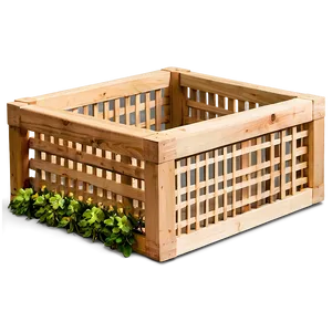 Lattice Planter Box PNG Ell36 PNG