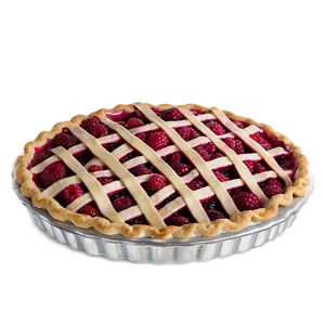 Lattice Top Raspberry Pie PNG 70