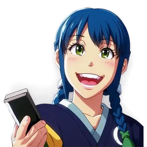 Laughing Anime Character PNG 06252024