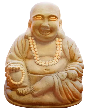 Laughing Buddha Statue Sculpture PNG image