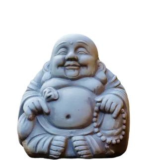 Laughing Buddha Statue Sculpture PNG image