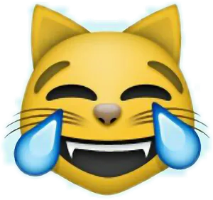 Laughing_ Cat_ Emoji_ Tears_of_ Joy.png PNG image