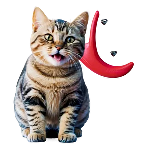 Laughing Cat Meme PNG Rea